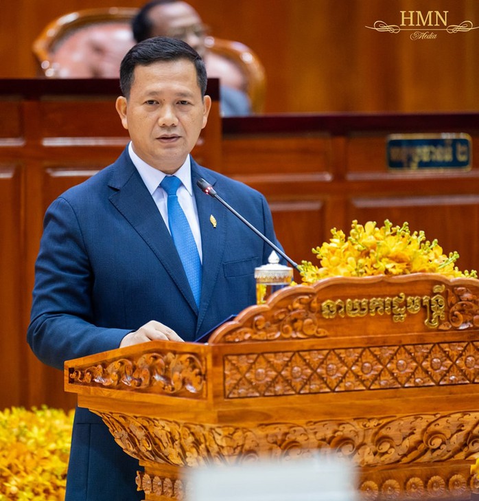 Ông Hun Manet chính thức nhậm chức Thủ tướng Campuchia - Ảnh 1.