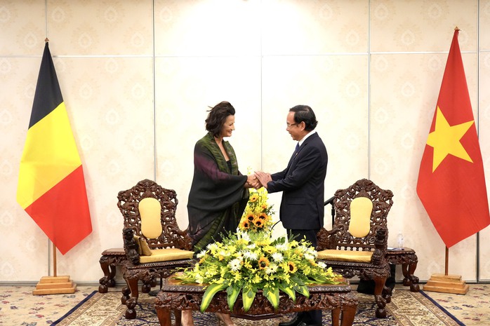 Chủ tịch Thượng viện Bỉ ấn tượng về con người Việt Nam - Ảnh 1.