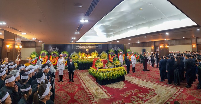 Trọng thể Lễ truy điệu và đưa tang Phó Thủ tướng Lê Văn Thành - Ảnh 1.