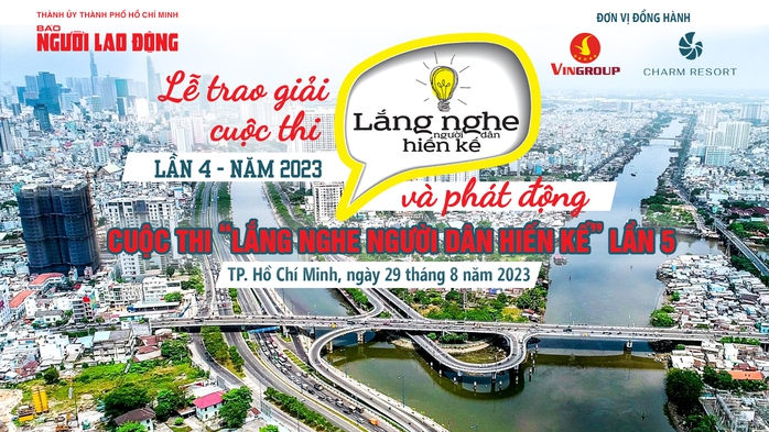 Trao giải cuộc thi Lắng nghe người dân hiến kế lần 4 - 2023 - Ảnh 1.