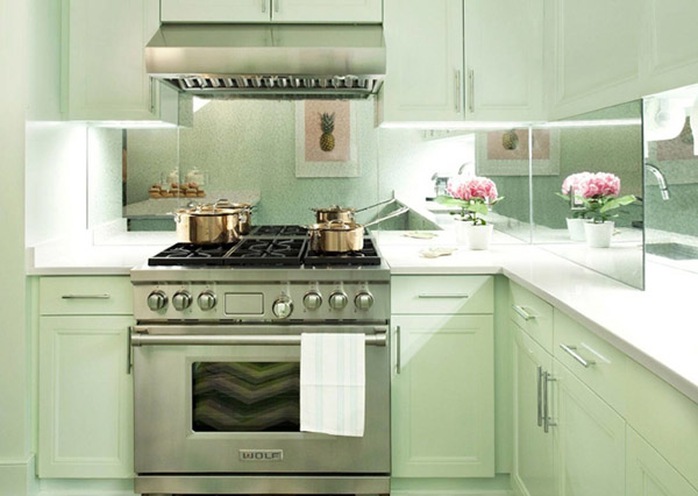 5 vật liệu ốp tường bếp khi chán gạch men - Ảnh 3. 5 vật liệu ốp tường bếp khi chán gạch men - Ảnh 3.
