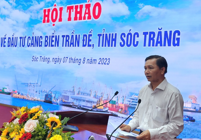 Lý do Sóc Trăng kêu gọi đầu tư vào cảng biển Trần Đề - Ảnh 2.