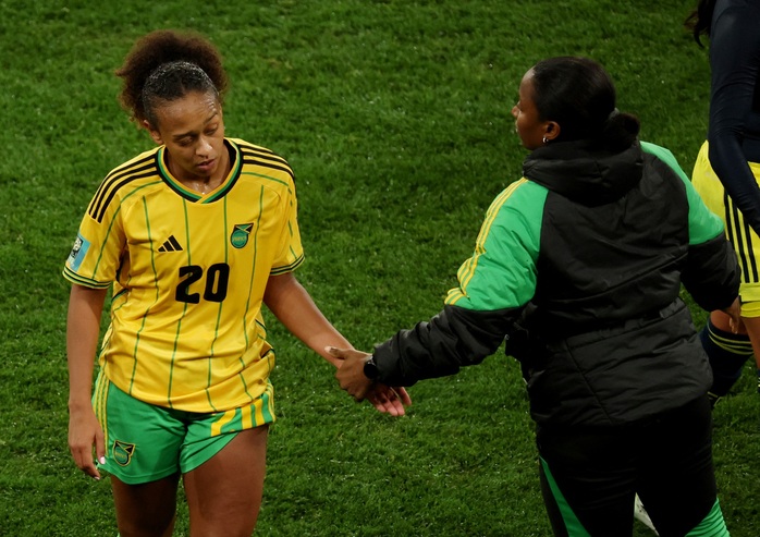 Vòng 1/8 World Cup nữ 2023: Colombia thắng sát nút Jamaica giành quyền vào tứ kết - Ảnh 6.