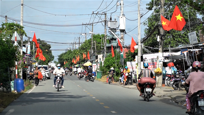 Khánh thành Đường cờ Tổ quốc tại huyện Củ Chi - Ảnh 4. Khánh thành Đường cờ Tổ quốc tại huyện Củ tỷ lệ kèo góc nhà cái - Ảnh 4.