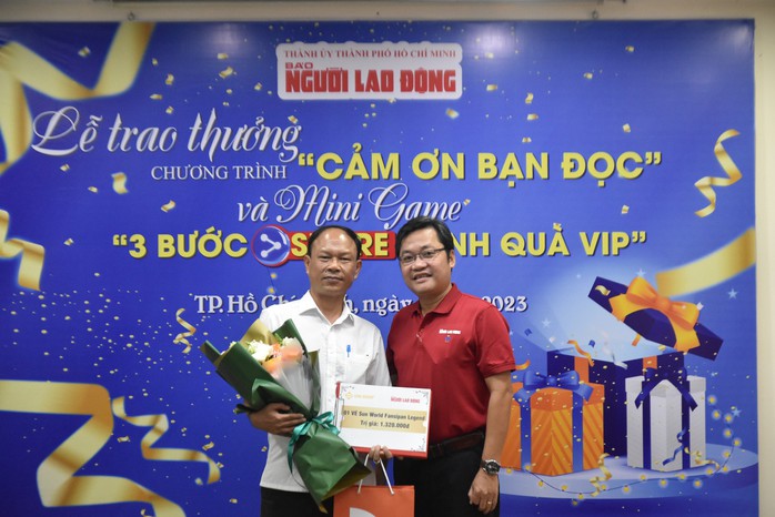 Báo Người Lao Động trao thưởng, tri ân bạn đọc VIP  - Ảnh 4.