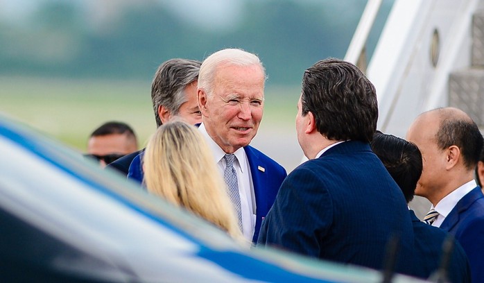 Tổng thống Mỹ Joe Biden đến Nội Bài, thăm cấp Nhà nước tới Việt Nam - Ảnh 9.