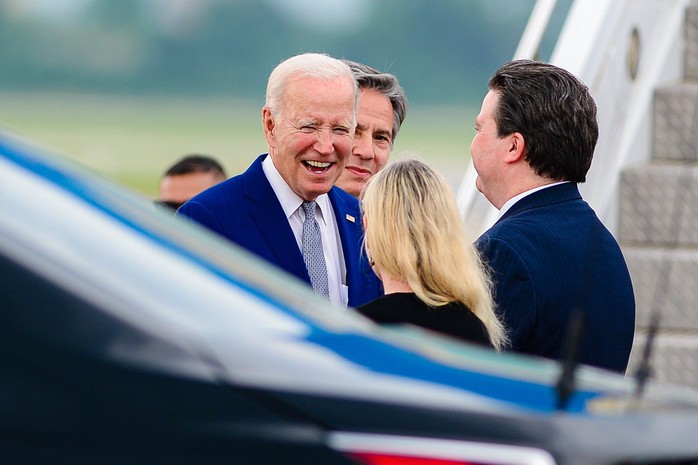 Tổng thống Mỹ Joe Biden đến Nội Bài, thăm cấp Nhà nước tới Việt Nam - Ảnh 2.