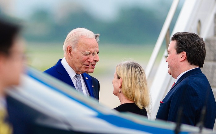 Tổng thống Mỹ Joe Biden đến Nội Bài, thăm cấp Nhà nước tới Việt Nam - Ảnh 10.