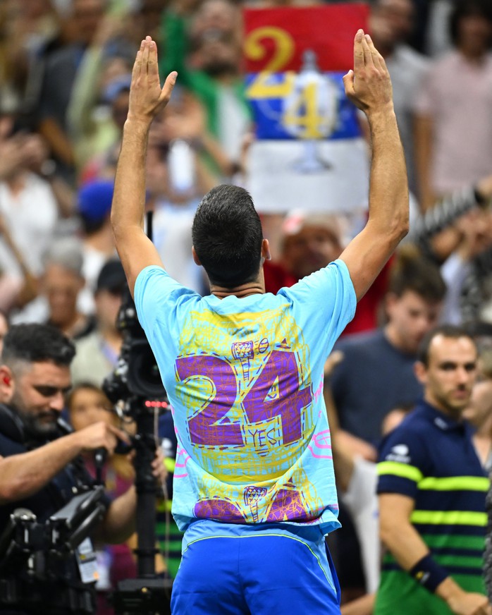 Vô địch US Open, Djokovic cân bằng cột mốc lịch sử - Ảnh 4.