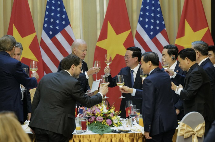 Tổng thống Joe Biden lẩy Kiều trong tiệc chiêu đãi của Chủ tịch nước Võ Văn Thưởng - Ảnh 8.