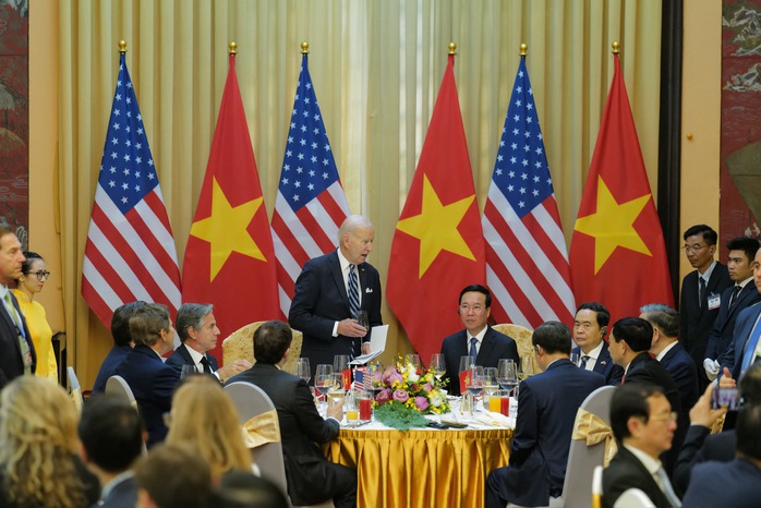 Tổng thống Joe Biden lẩy Kiều trong tiệc chiêu đãi của Chủ tịch nước Võ Văn Thưởng - Ảnh 6.