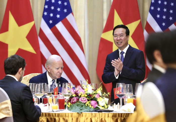 Tổng thống Joe Biden lẩy Kiều trong tiệc chiêu đãi của Chủ tịch nước Võ Văn Thưởng - Ảnh 4.