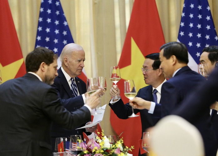 Tổng thống Joe Biden lẩy Kiều trong tiệc chiêu đãi của Chủ tịch nước Võ Văn Thưởng - Ảnh 7.