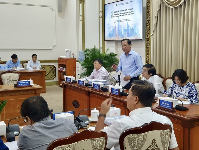 Chủ tịch UBND TP HCM Phan Văn Mãi: Định vị rõ mô hình đô thị đa trung tâm - Ảnh 1.