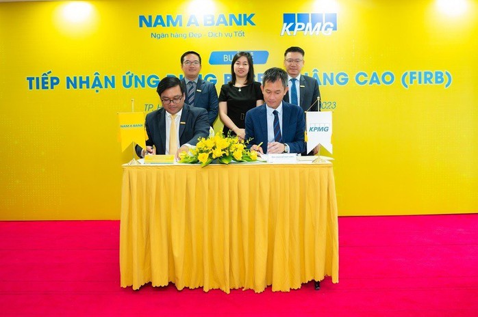Nam A Bank tiên phong triển khai các yêu cầu tiên tiến về chuẩn mực quản trị rủi ro quốc tế - Ảnh 1. Nam A Bank tiên phong triển khai các yêu cầu tiên tiến về chuẩn mực quản trị rủi ro quốc tế - Ảnh 1.