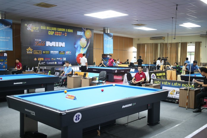 Nhà vô địch thế giới đua tài tại giải billiards ở TP HCM - Ảnh 1.