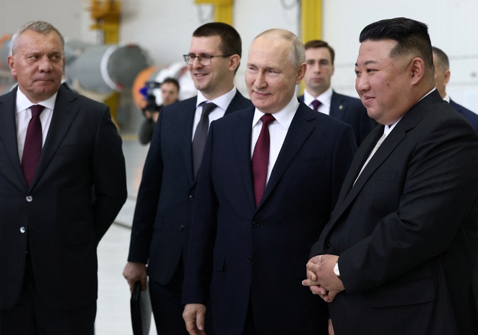 [CLIP] Tổng thống Nga tiếp đón nhà lãnh đạo Triều Tiên - Ảnh 2.