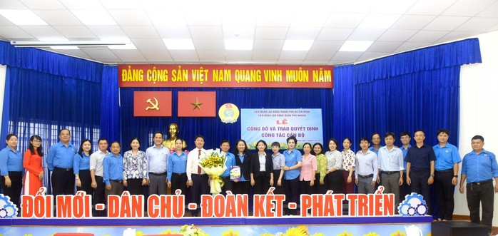 Ông Đinh Gia Huỳnh được bầu làm Chủ tịch LĐLĐ quận Phú Nhuận, TP HCM - Ảnh 5.