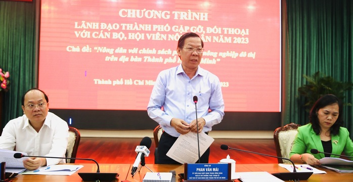 Chủ tịch Phan Văn Mãi: Phải nhìn thẳng vào hiện trạng nông thôn của thành phố! - Ảnh 1.
