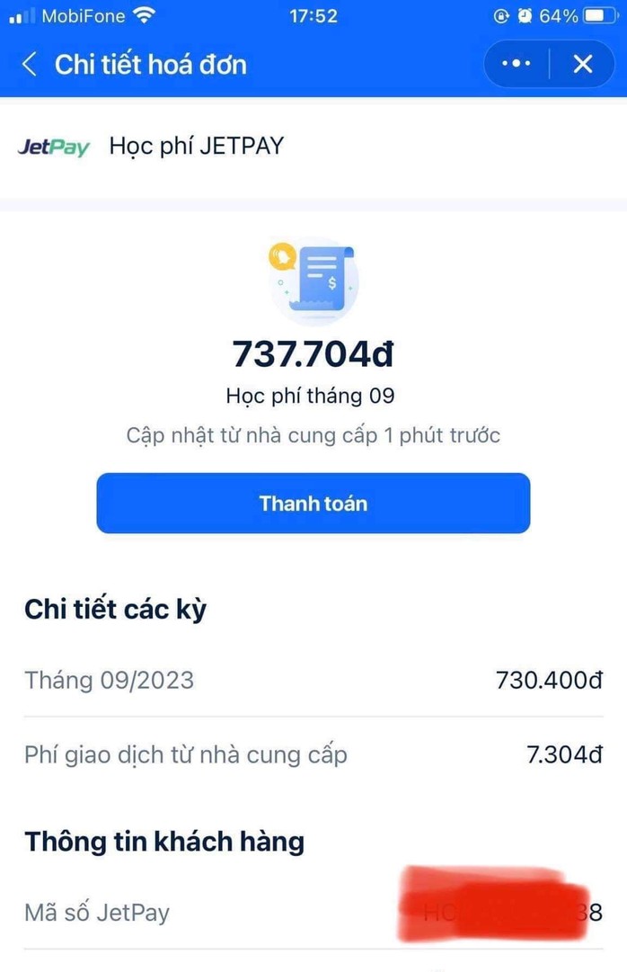 Chóng mặt với app thu tiền và phí tùy nhu cầu - Ảnh 3.