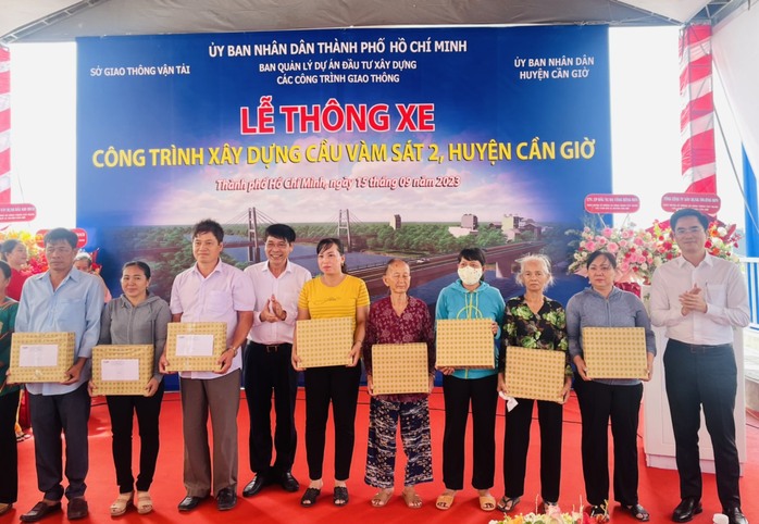 Chính thức thông xe cầu Vàm Sát 2 - Ảnh 5.