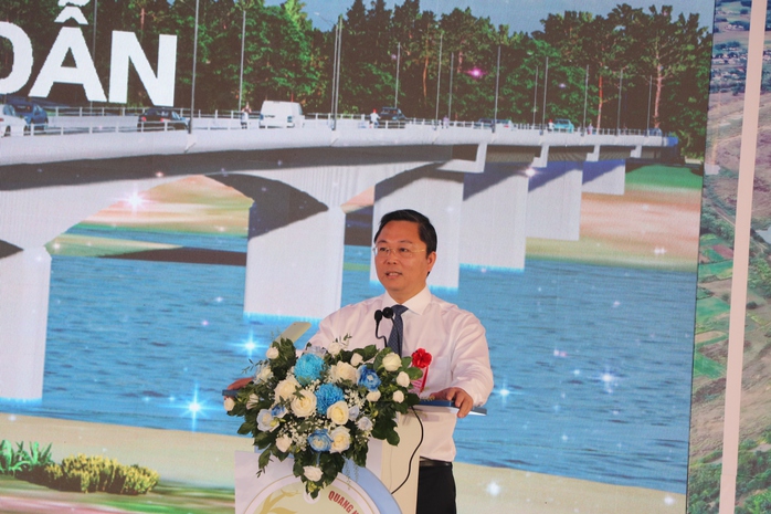 Quảng Nam làm cầu 575 tỉ qua sông Thu Bồn, pnối  vùng rốn lũ Gò Nổi - Ảnh 3.