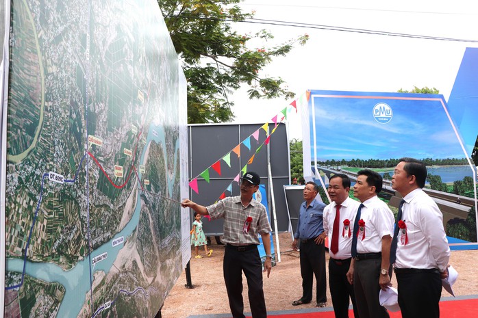 Quảng Nam làm cầu 575 tỉ qua sông Thu Bồn, pnối  vùng rốn lũ Gò Nổi - Ảnh 1.