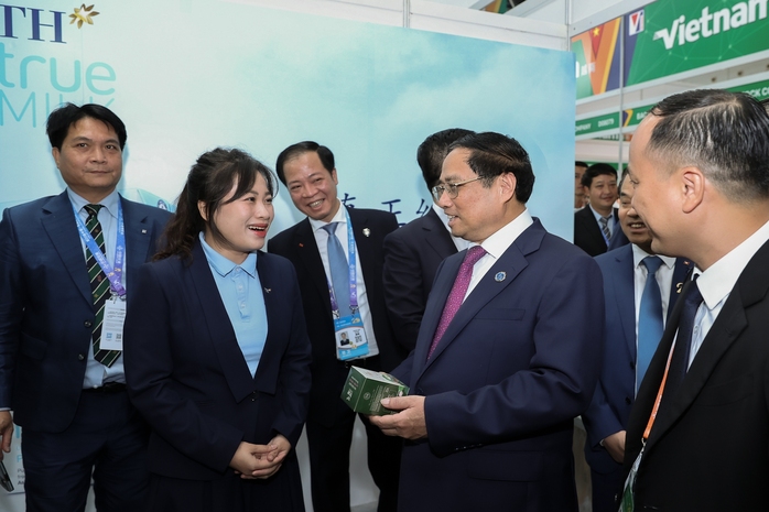 Thủ tướng mong Việt Nam thành điểm trung chuyển hàng hóa giữa ASEAN và Trung Quốc - Ảnh 10.