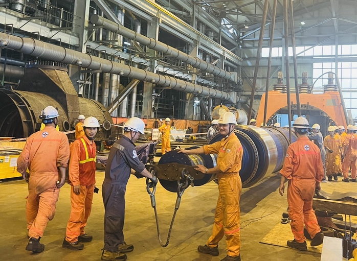 EPS hoàn thành sửa chữa, bảo dưỡng Tuabin – Máy phát tổ máy S6 của nhà máy Nhiệt điện Phả Lại - Ảnh 2. EPS hoàn thành sửa chữa, bảo dưỡng Tuabin – Máy phát tổ máy S6 của nhà máy Nhiệt điện Phả Lại - Ảnh 2.