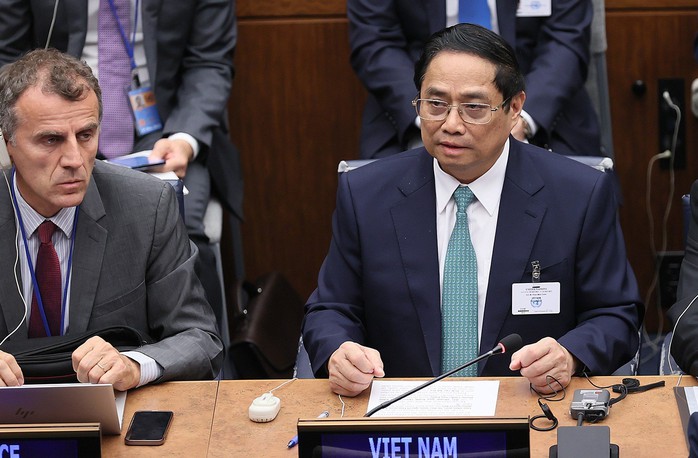 Tại Liên Hiệp Quốc, Thủ tướng nhấn mạnh cam kết Việt Nam đạt Net Zero vào năm 2050 - Ảnh 1.