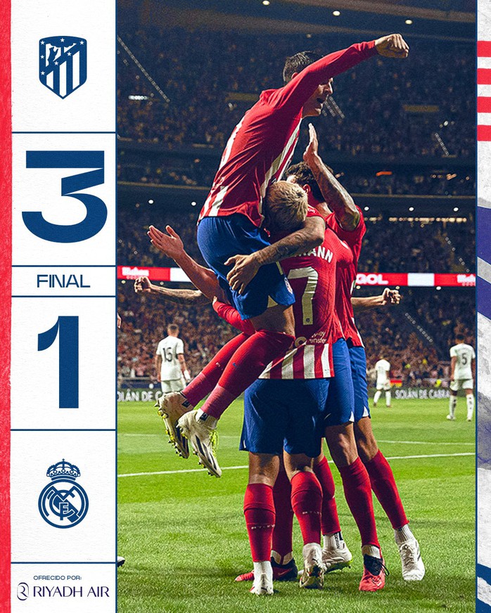 Thất bại tại derby Madrid, Real mất luôn vị trí đầu bảng La Liga - Ảnh 5.