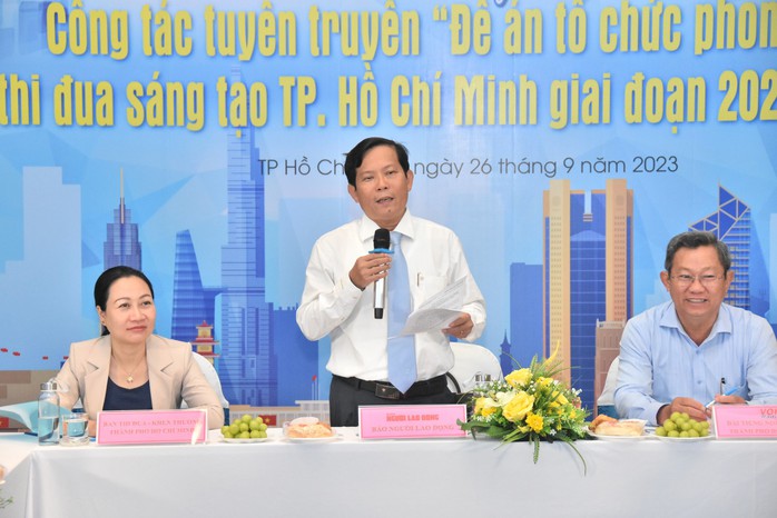 Phối hợp chặt chẽ để tuyên truyền về phong trào thi đua sáng tạo của TP HCM - Ảnh 1.