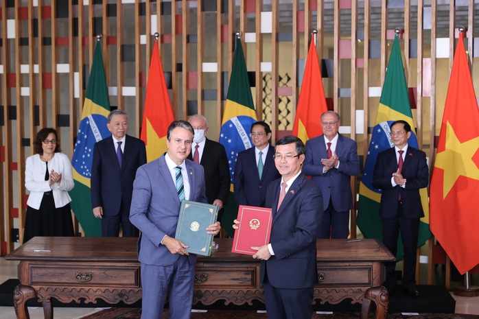 Việt Nam - Brazil ký 4 văn kiện hợp tác - Ảnh 4.