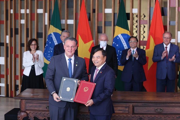 Việt Nam - Brazil ký 4 văn kiện hợp tác - Ảnh 6.