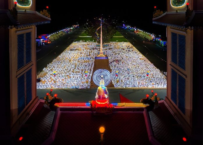 Về Tây Ninh xem Đại lễ Hội yến Diêu Trì Cung của đạo Cao Đài - Ảnh 3.