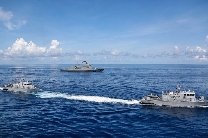 Giữa căng thẳng với Trung Quốc, Philippines tập trận hải quân lớn với nhiều nước - Ảnh 1.