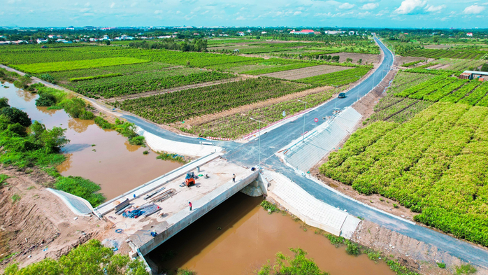 Trục động lực mới Lương Hoà - Bình Chánh rút ngắn lộ trình TP HCM - Long An - Ảnh 2. Trục động lực mới Lương Hoà - Bình Chánh rút ngắn lộ trình TP HCM - Long An - Ảnh 2.