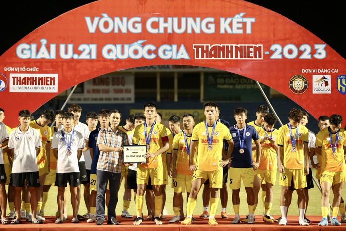 U21 quốc gia: Hồ Văn Cường ghi bàn, SLNA biến Hà Nội thành cựu vương - Ảnh 5.