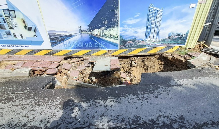 Sụt lún đất ở TP Quy Nhơn: Nguyên nhân là do... ẩu!  - Ảnh 2.