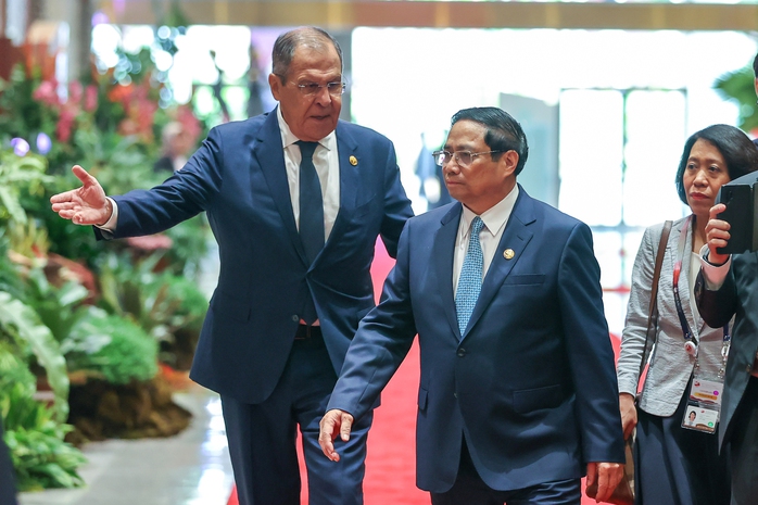 Thủ tướng Phạm Minh Chính gặp Bộ trưởng Ngoại giao Nga Sergei Lavrov - Ảnh 1.