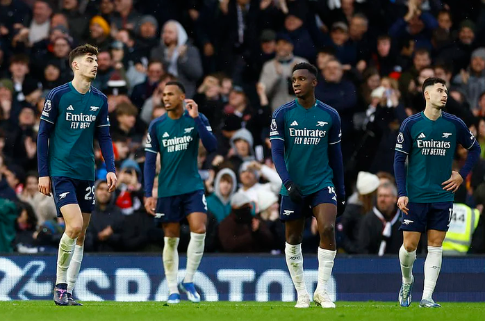 Trình diễn tệ hại, Arsenal có còn cơ hội đua vô địch?- Ảnh 3. Trình diễn tệ hại, Arsenal có còn cơ hội đua vô địch?- Ảnh 3.