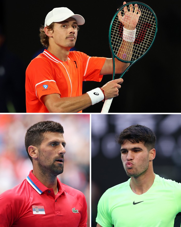 Sau Djokovic, Alcaraz có thất bại đầu tiên trước tay vợt Úc- Ảnh 1. Sau Djokovic, Alcaraz có thất bại đầu tiên trước tay vợt Úc- Ảnh 1.