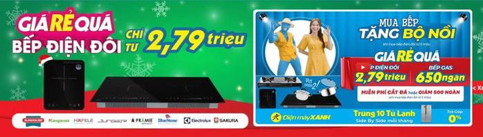 Sắm bếp mới, đón Tết tài lộc cùng Điện Máy Xanh- Ảnh 3. Sắm bếp mới, đón Tết tài lộc cùng Điện Máy Xanh- Ảnh 3.