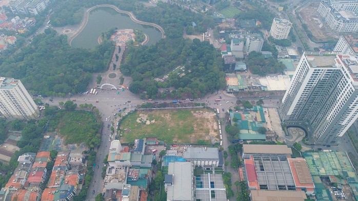 Hiện trạng lô "đất vàng" bị Thanh tra Chính phủ đưa vào "tầm ngắm"- Ảnh 1. Hiện trạng lô "đất vàng" bị Thanh tra Chính phủ đưa vào "tầm ngắm"- Ảnh 1.
