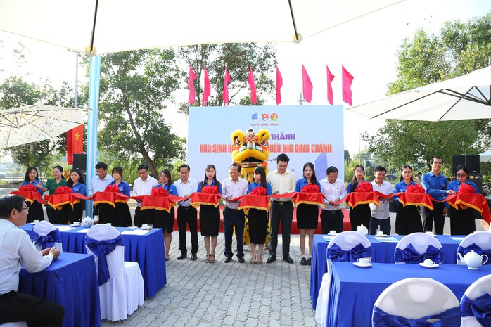 Có gì ở Khu sinh hoạt thanh thiếu nhi 7.000 m2 ở huyện Bình Chánh?- Ảnh 1. Có gì ở Khu sinh hoạt thanh thiếu nhi 7.000 m2 ở huyện Bình Chánh?- Ảnh 1.