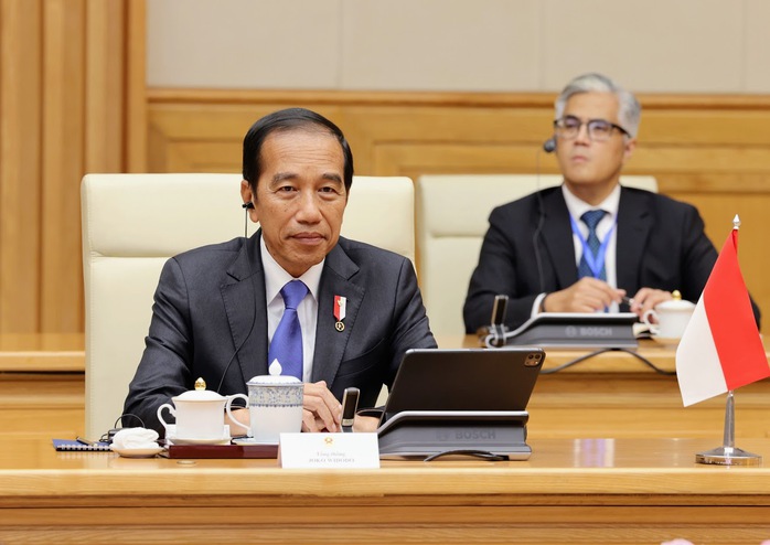 Thủ tướng Phạm Minh Chính vui mừng gặp lại Tổng thống Indonesia- Ảnh 6. Thủ tướng Phạm Minh Chính vui mừng gặp lại Tổng thống Indonesia- Ảnh 6.