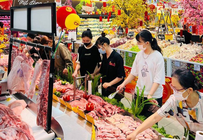 Lễ hội giảm giá thịt heo tại nhiều siêu thị, cửa hàng- Ảnh 1. Lễ hội giảm giá thịt heo tại nhiều siêu thị, cửa hàng- Ảnh 1.