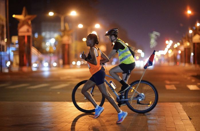 11.000 người chạy khai xuân tại HCMC Marathon 2024- Ảnh 9. 11.000 người chạy khai xuân tại HCMC Marathon 2024- Ảnh 9.