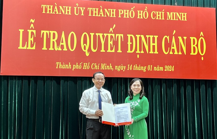 TP HCM có tân Bí thư Quận ủy quận 3 và quận Phú Nhuận- Ảnh 1. TP HCM có tân Bí thư Quận ủy quận 3 và quận Phú Nhuận- Ảnh 1.