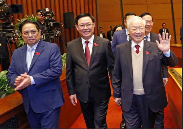 Cận cảnh Tổng Bí thư Nguyễn Phú Trọng dự kỳ họp bất thường của Quốc hội- Ảnh 8. Cận cảnh Tổng Bí thư Nguyễn Phú Trọng dự kỳ họp bất thường của Quốc hội- Ảnh 8.